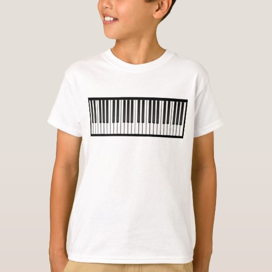 Piano Keys T-shirt (Voorkant)