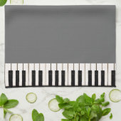 Piano Keys 🎹 Theedoek (Gevouwen)