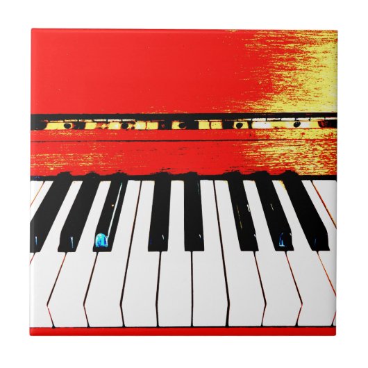 Piano Keys Tile Tegeltje (Voorkant)