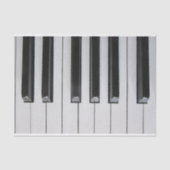Piano Keys Tissuepapier (Voorkant)