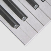 Piano Keys Tissuepapier (Detail)
