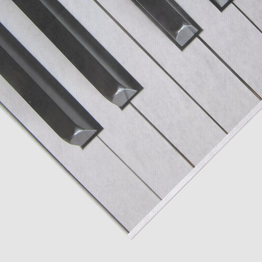 Piano Keys Tissuepapier (Detail)