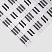 Piano Keys Tissuepapier (Detail)