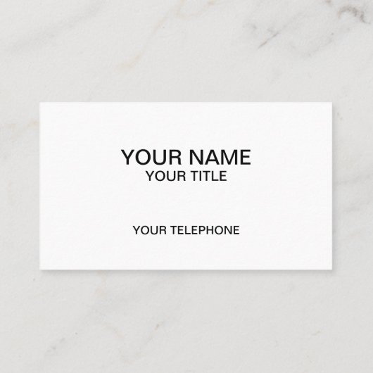 Piano Keys Visitekaartje (Achterkant)