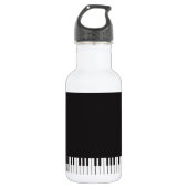 Piano Keys Water Bottle Waterfles (Voorkant)