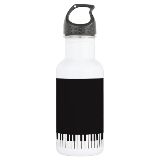 Piano Keys Water Bottle Waterfles (Voorkant)