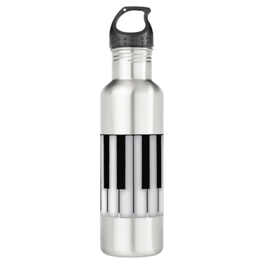 Piano Keys Waterfles (Voorkant)