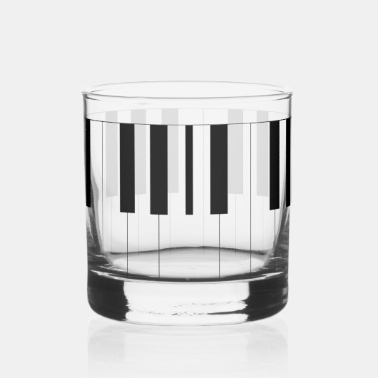 Piano Keys Whisky Glas (Rechts)