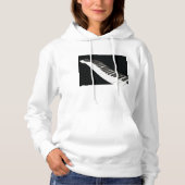 Piano Keys Womens Hoodie (Voorkant)