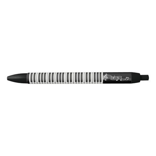 Piano Keys Zwarte Inkt Pen (Voorkant)