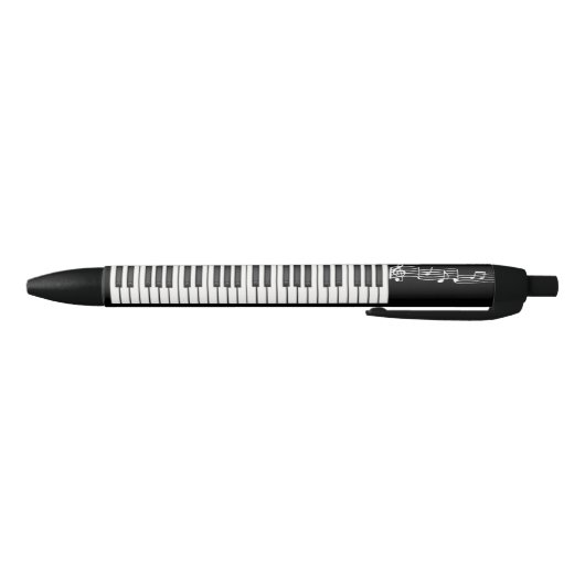 Piano Keys Zwarte Inkt Pen (Bodem)