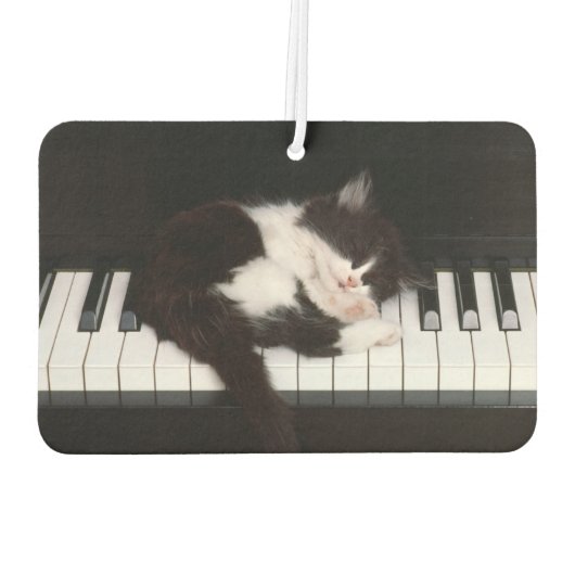 Piano Kitten Air Freshener Luchtverfrisser (Achterkant)