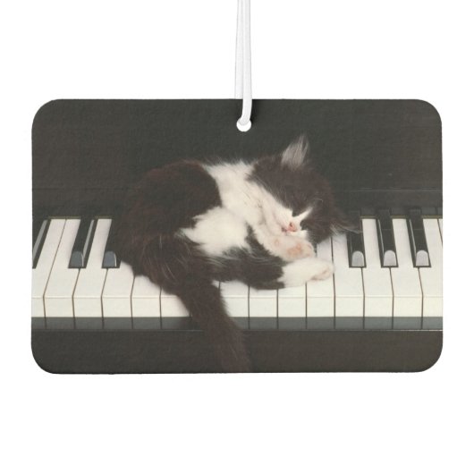 Piano Kitten Air Freshener Luchtverfrisser (Voorkant)