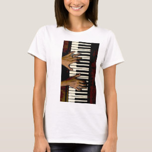 Piano klassieke muziek t-shirt