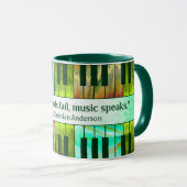 Piano-koffie 3 mok (Voorkant rechts)