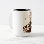 Piano koffie mok (Voorkant links)