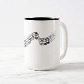 Piano koffie mok (Voorkant rechts)