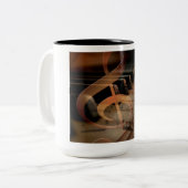 Piano koffie mok (Voorkant links)