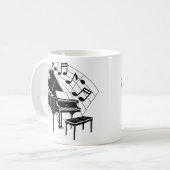Piano Koffiemok (Voorkant links)