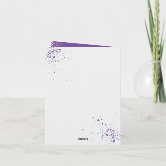 Piano kunst bruiloft uitnodiging (Achterkant)