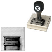  Piano-kunstwerk Rubberstempel (Gestempeld)