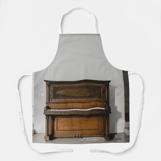  Piano-kunstwerk Schort (Voorkant)