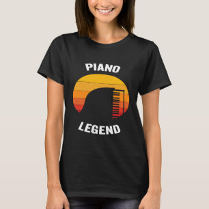 Piano Legend  Muziek Toetsenbord Instrument GIF T-shirt