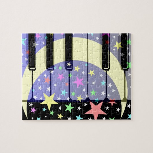 piano legpuzzel (Horizontaal)