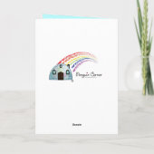 Piano-leraar Dank u van de student Bedankkaart (Achterkant)