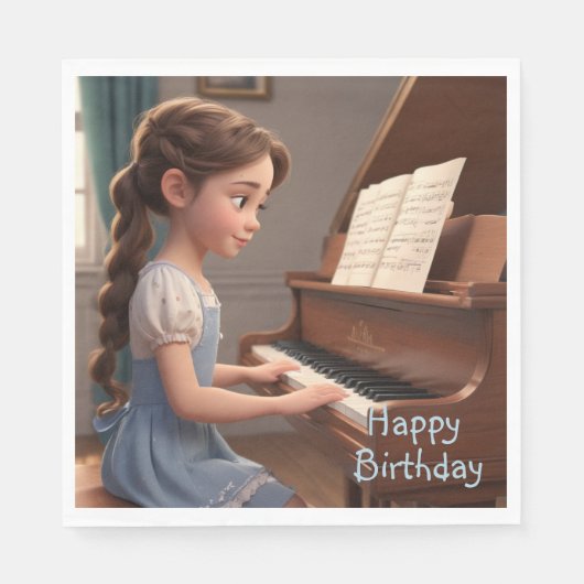 Piano Lesson Servet (Voorkant)