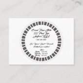 Piano Lesson Studio-Visitekaartje Visitekaartje (Voorkant)