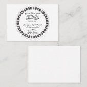 Piano Lesson Studio-Visitekaartje Visitekaartje (Voorkant / Achterkant)