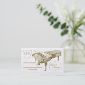 Piano Lesson Visitekaartje (Staand voorkant)