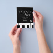 Piano Lessons Adult Children Business Flyers (Hand)