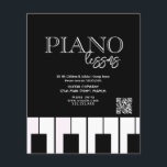 Piano Lessons Adult Children Business Flyers<br><div class="desc">Piano Lesson Flyers voor promotionele evenementen</div>