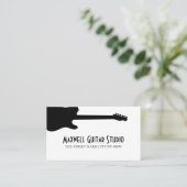 Piano Lessons Instructor Music Studio Business Ca Visitekaartje (Staand voorkant)