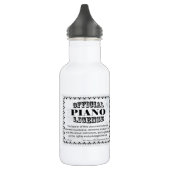 Piano-licentie Waterfles (Links)