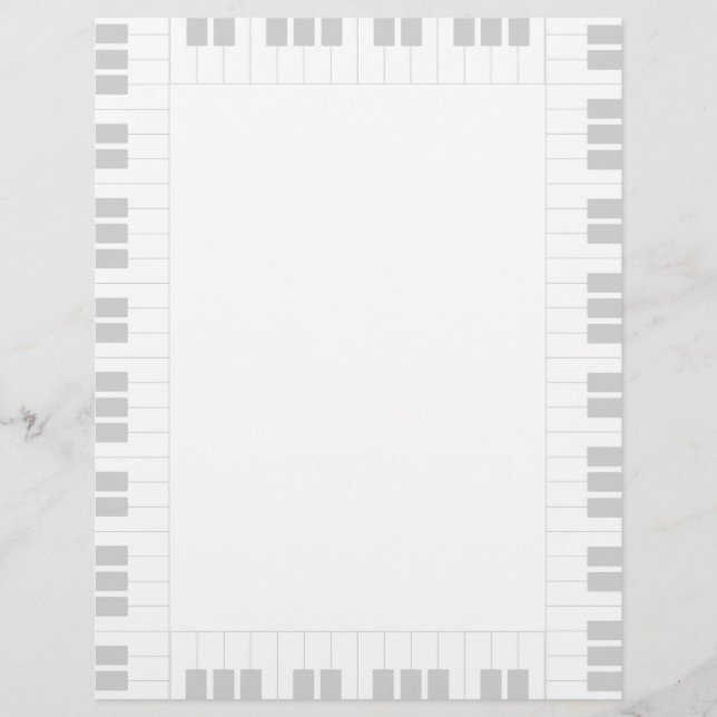 Piano-lijst (Voorkant)