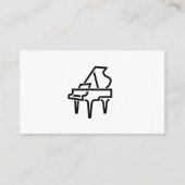 Piano-Logo - Visitekaartjes (Voorkant)