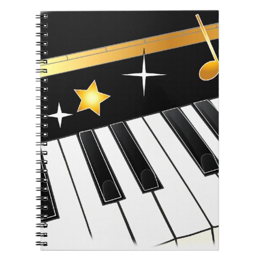 Piano Lover Notitieboek (Voorkant)