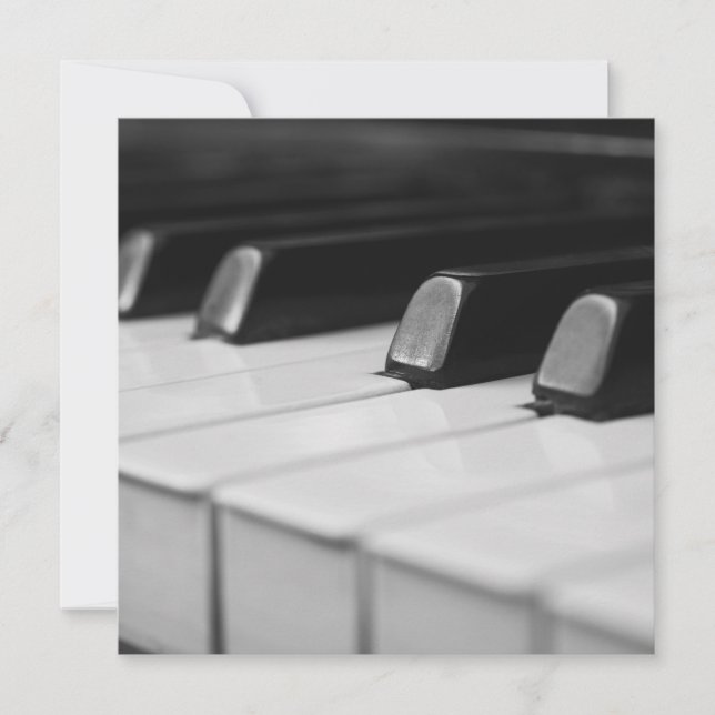 Piano macro close-up (Voorkant)