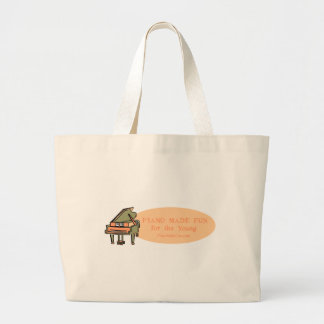 Piano Made Fun Canvas Bag Grote Tote Bag