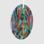 Piano Man Acryl Ornament (voorkant)