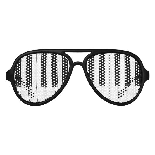 Piano-Man Aviator Zonnebril (Voorkant)