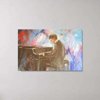 PIANO-MAN CANVAS AFDRUK