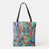 Piano Man Canvas tas (Achterkant)