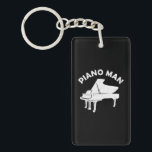 Piano-Man Funny Keyboard Pianist Musician Piano Sleutelhanger<br><div class="desc">Piano-Man Funny Keyboard Pianist Musician Piano</div>