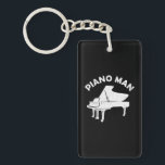 Piano-Man Funny Keyboard Pianist Musician Piano Sleutelhanger<br><div class="desc">Piano-Man Funny Keyboard Pianist Musician Piano</div>