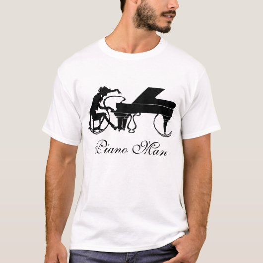 Piano-Man T-shirt (Voorkant)