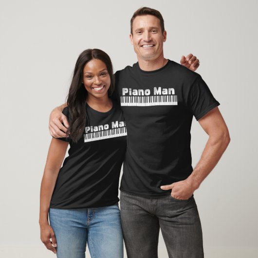 Piano Man Tee Shirt (Unisex)